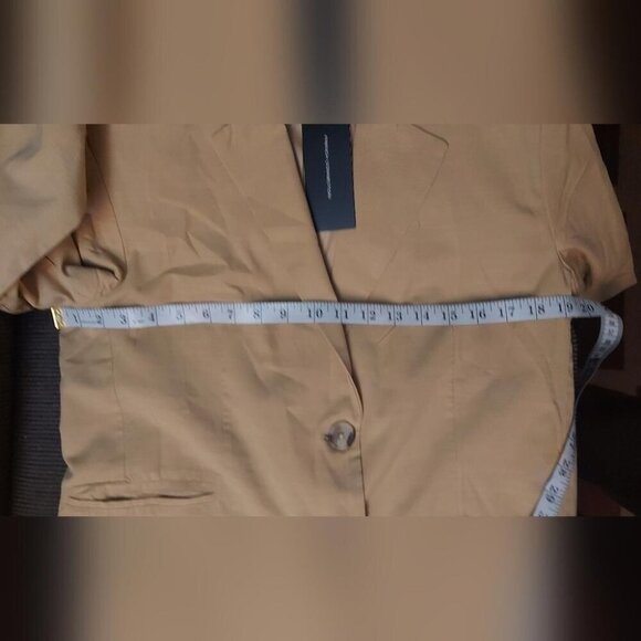Minimalist Chic French Connection Blazer Sz 8 Classic Structured Blazer - Picture 12 of 14